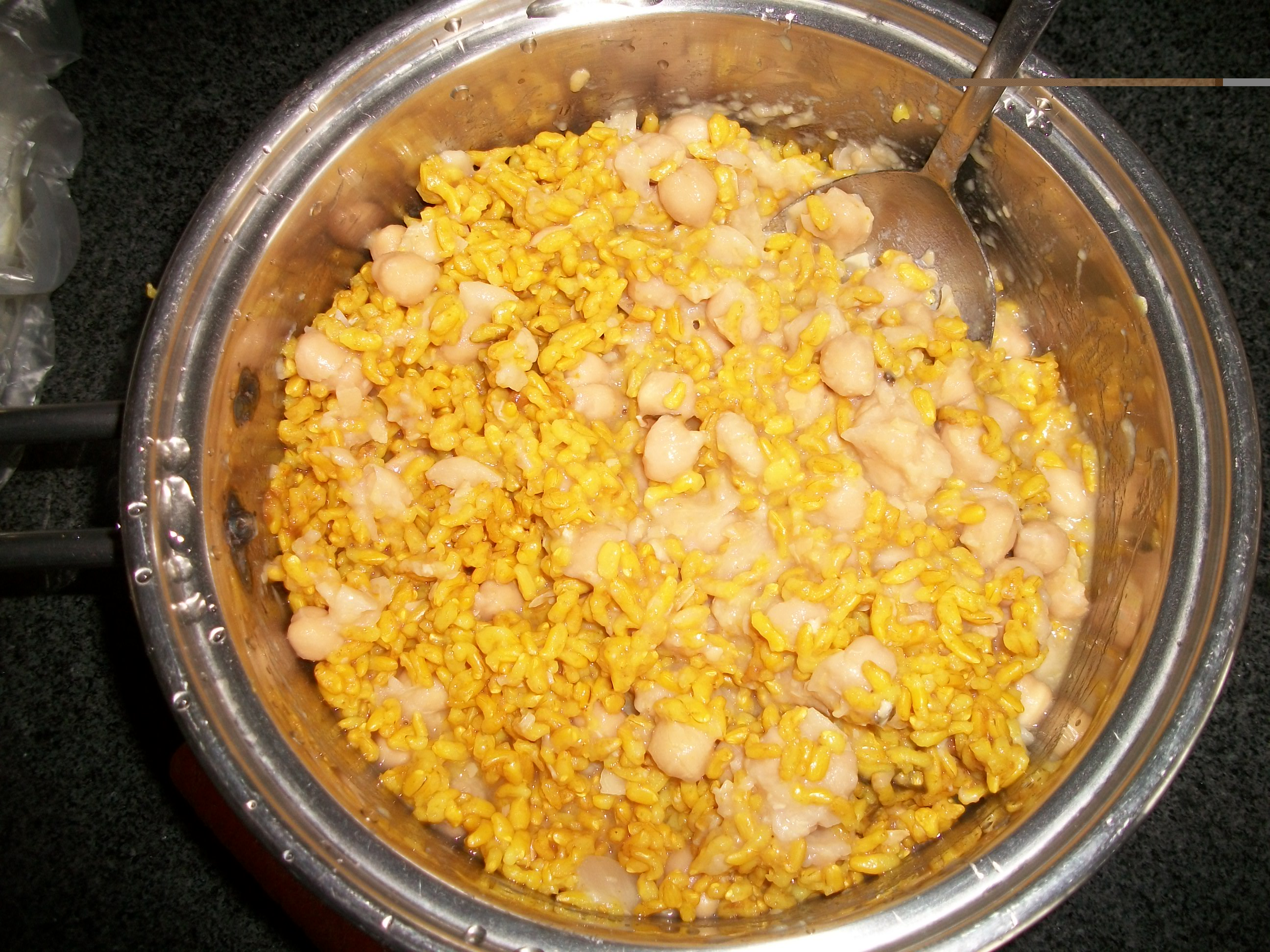 Yellow Rice and Chick Peas
